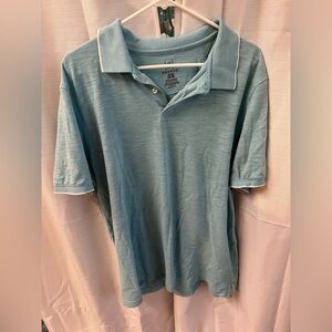 XL George Blue Collared Shirt